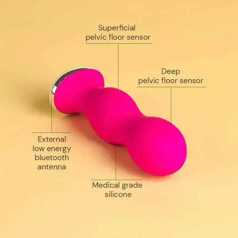Perifit Kegel posilovač pánevního dna - růžový