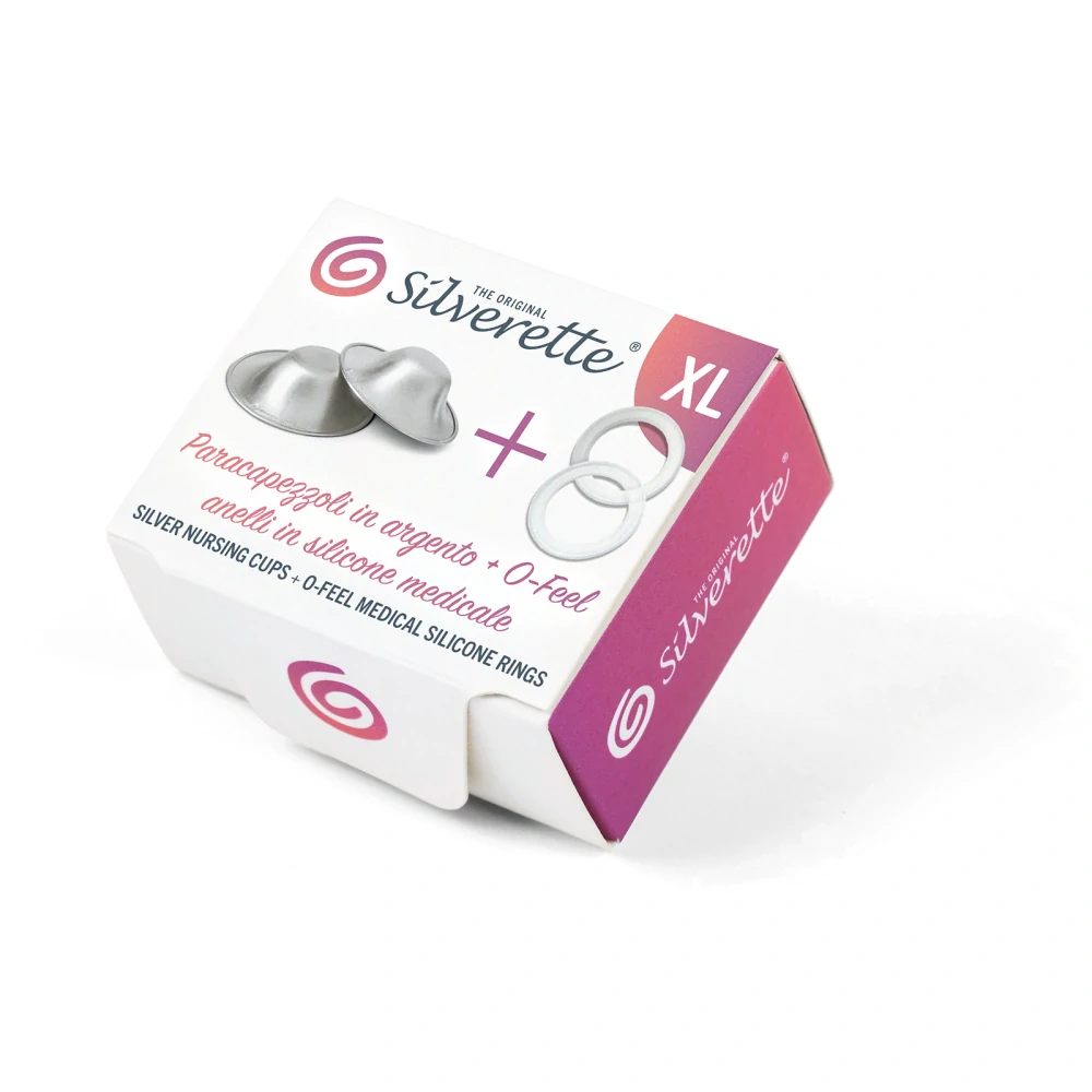M SILVERETTE® - pár - velikost M + O-Feel™ kroužky