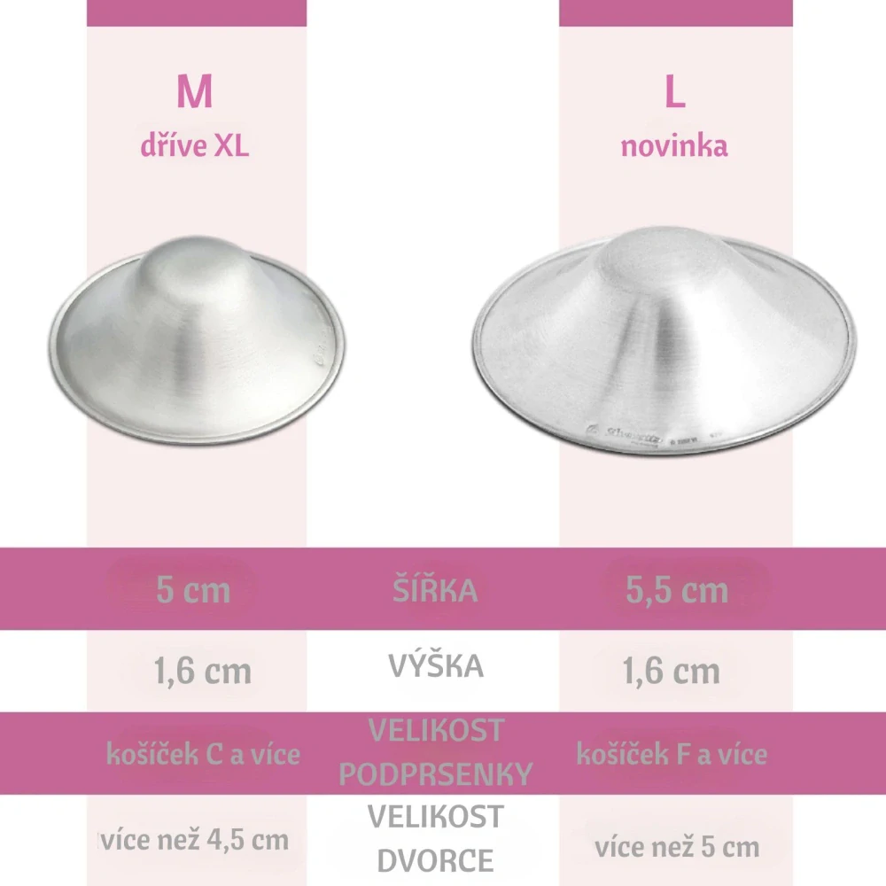 L SILVERETTE® - pár - velikost L + O-Feel™ kroužky